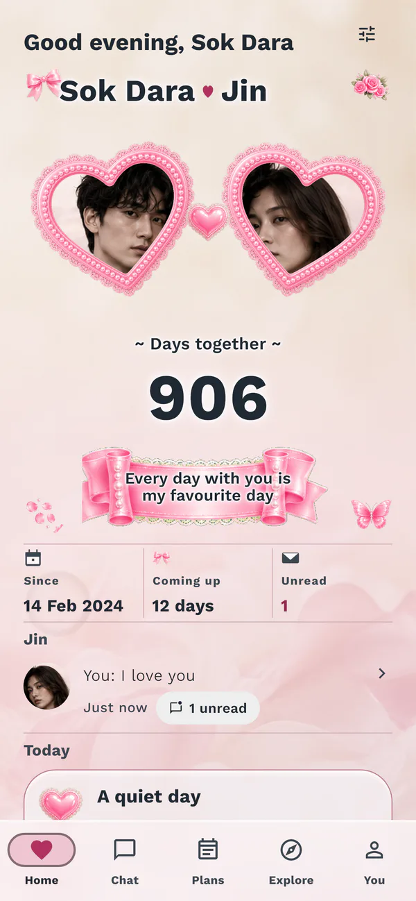 Together Plus Peony Blush visual skin